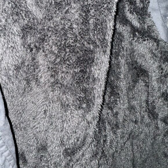 Black Utility Vest with Hood - Picture 4 of 7